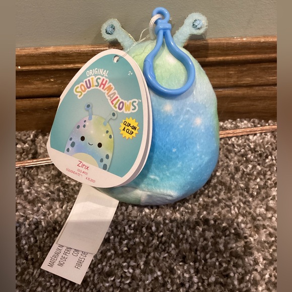 Squishmallows Zinx Clip on - Picture 2 of 3